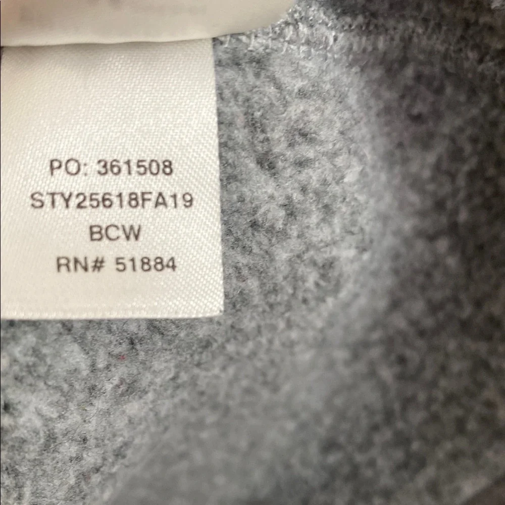 Patagonia Women's Better Sweater Fleece Gray Quarter-Zip Pullover Size M - Picture 14 of 15